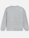 Antisocial men’s grey sweatshirt back view – trendy streetwear oversized fit